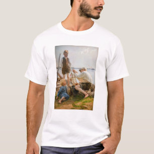 Albert Edelfelt - Scheepsbouwers T-shirt