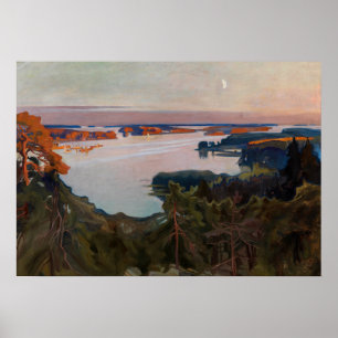 Albert Edelfelt - Uitzicht over Haikko Poster