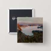 Albert Edelfelt - Uitzicht over Haikko Vierkante Button 5,1 Cm (Voorkant /achterkant)