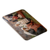 Albert Edelfelt - Vrouwen buiten de kerk Magneet (Rechterzijde)