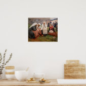 Albert Edelfelt - Vrouwen buiten de kerk Poster (Keuken)