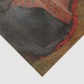 Albert Edelfelt - Vrouwen buiten de kerk Tissuepapier (Detail)