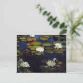 Albert Edelfelt - Water Lilies, Studie Briefkaart (Staand voorkant)