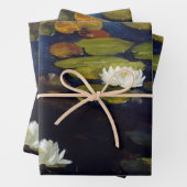 Albert Edelfelt - Water Lilies, Studie Inpakpapier Vel (In situ)