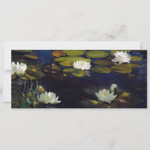 Albert Edelfelt - Water Lilies, Studie Kaart