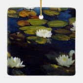 Albert Edelfelt - Water Lilies, Studie Keramisch Ornament (Achterkant)