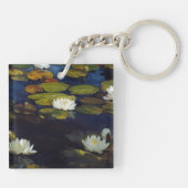 Albert Edelfelt - Water Lilies, Studie Sleutelhanger (Achterkant)