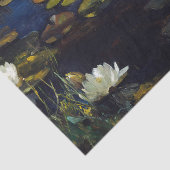 Albert Edelfelt - Water Lilies, Studie Tissuepapier (Detail)