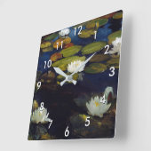 Albert Edelfelt - Water Lilies, Studie Vierkante Klok (Hoek)