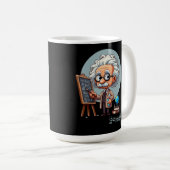 Albert Einstein Koffiemok (Voorkant rechts)