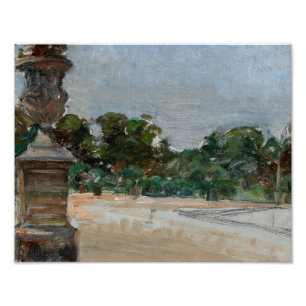 Albert Gottschalk - Van de Tuileries Garden Foto Afdruk