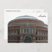 albert hall briefkaart (Voorkant / Achterkant)