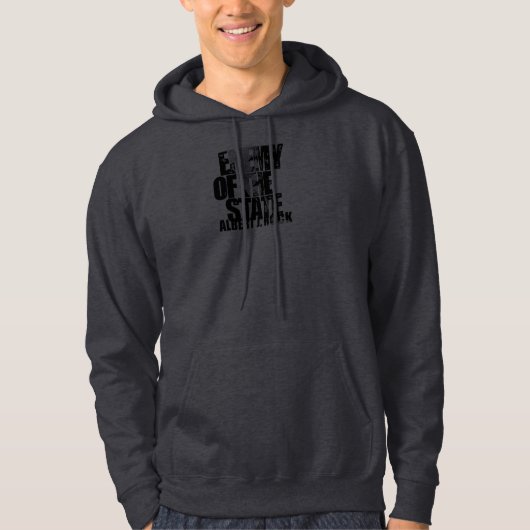 Albert J Enemy of the State Pullover Hoodie (Voorkant)