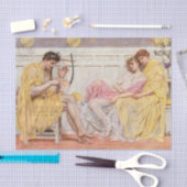 Albert Joseph Moore | Muzikant (ca. 1867) Tissuepapier (Craft)