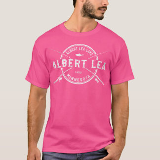 Albert Lea Mn Crossed Vissen Rods T-shirt