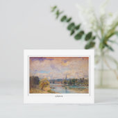 Albert Lebourg #101 - Carte postale d'art fin (Debout devant)