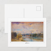 Albert Lebourg #101 - Carte postale d'art fin (Devant / Derrière)