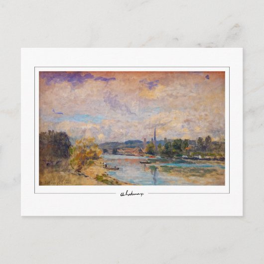 Albert Lebourg #101 - Carte postale d'art fin (Devant)