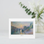 Albert Lebourg #179 - Carte postale d'art fin (Debout devant)