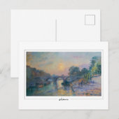 Albert Lebourg #179 - Carte postale d'art fin (Devant / Derrière)