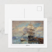 Albert Lebourg #188 - Carte postale d'art fin (Devant / Derrière)