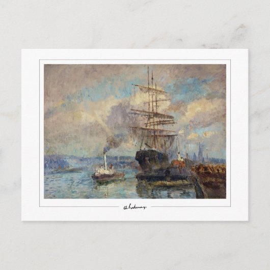 Albert Lebourg #188 - Carte postale d'art fin (Devant)