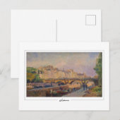 Albert Lebourg #93 - Carte postale d'art (Devant / Derrière)