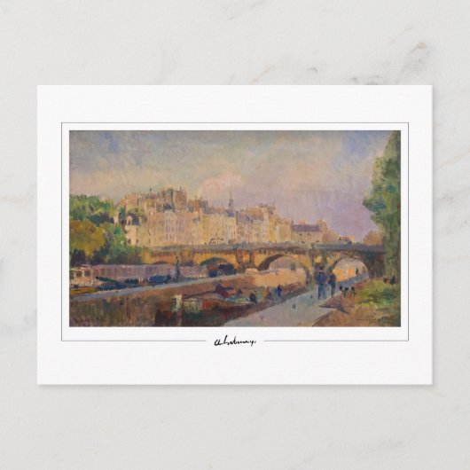 Albert Lebourg #93 - Carte postale d'art (Devant)