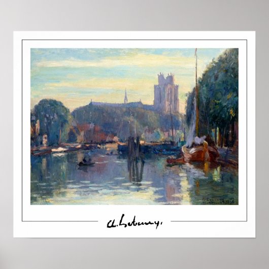 Albert Lebourg Zedign Art Poster #30 (Voorkant)