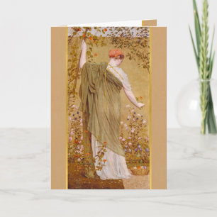 Albert Moore A garden CC0723 Carte de voeux