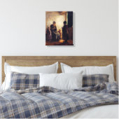 Albert Neuhuys De open deur Canvas Afdruk (Insitu (Slaapkamer))