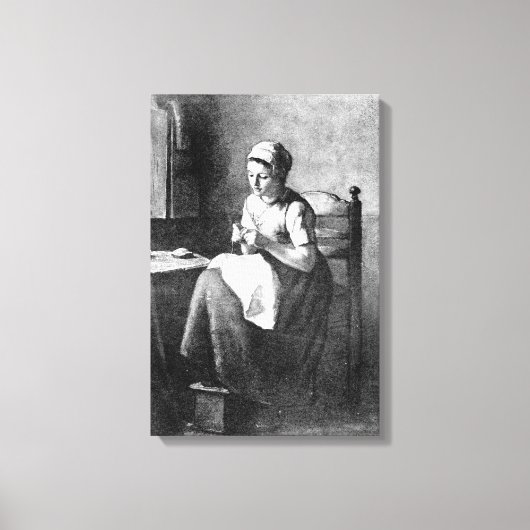  Albert Neuhuys De zeeman Canvas Afdruk (Voorkant)