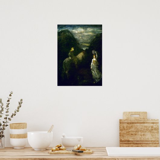 Albert Pinkham Ryder King Cophetua en Beggar Poster (Keuken)