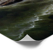 Albert Rieger Steamboot van de kust Poster (Hoek)