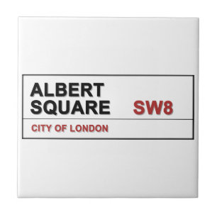 Albert Square London England Tegeltje