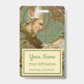 Albert the Great (BK 013) Badge (Achterkant)