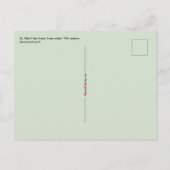 Albert the Great (BK 013) Briefkaart (Achterkant)