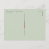 Albert the Great (BK 013) Briefkaart (Achterkant)