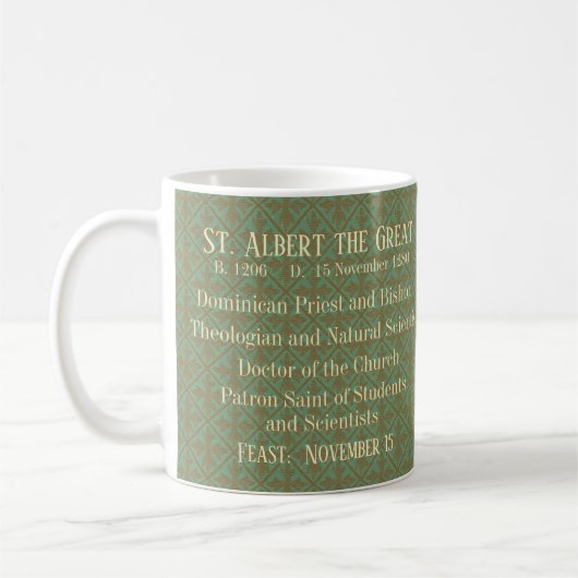 Albert the Great (BK 013) Coffee Mok 2.1b (Links)