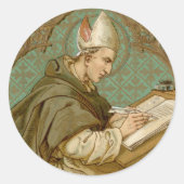 Albert the Great (BK 013) Ronde Sticker (Voorkant)