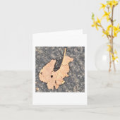 Albert The Leaf Squirrel 🐿️  Kaart (Gele Bloem)