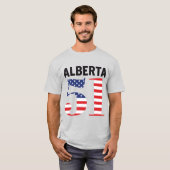 Alberta 51e Amerikaanse staat WEXIT T-shirt (Voorkant volledig)