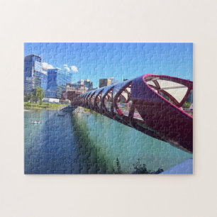 Alberta-brug Calgary. Legpuzzel