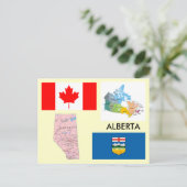 Alberta, Canada Briefkaart (Staand voorkant)