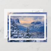 Alberta, Canada Briefkaart (Voorkant / Achterkant)