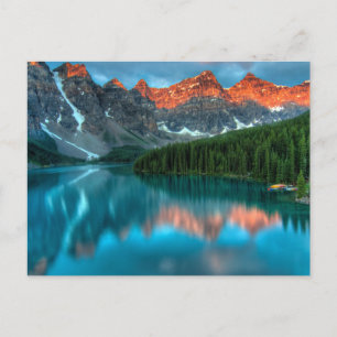 Alberta Canada Lake Louise Summer Adventure Briefkaart