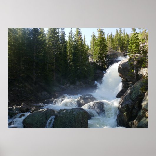 Alberta Falls II Poster (Voorkant)