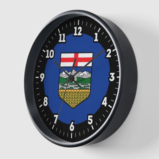 Alberta Flag grafische wijzerplaat (Hoek)