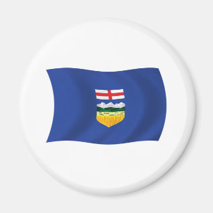 Alberta Flag Magnet Magneet