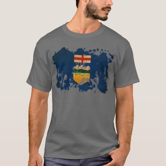 Alberta Flag T-shirt (Voorkant)